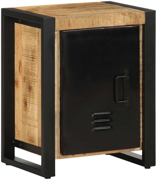 vidaXL Nachttische 2 Stk. Raues Mangoholz 4013564