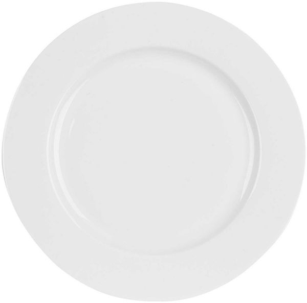 Home4You Speiseteller, Ø 26,5 cm, Bone China, Spülmaschinenfest, (1 St)