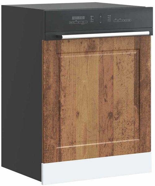vidaXL Geschirrspülerblende Porto Altholz-Optik 60x1,5x57 cm 854145