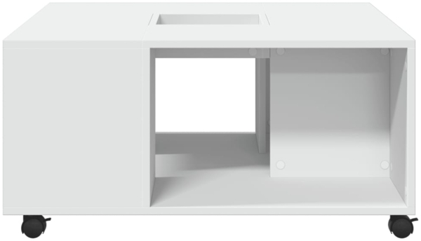 vidaXL Couchtisch Weiß 80x80x40 cm Holzwerkstoff 853173 Bild 3