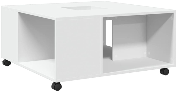 vidaXL Couchtisch Weiß 80x80x40 cm Holzwerkstoff 853173 Bild 5