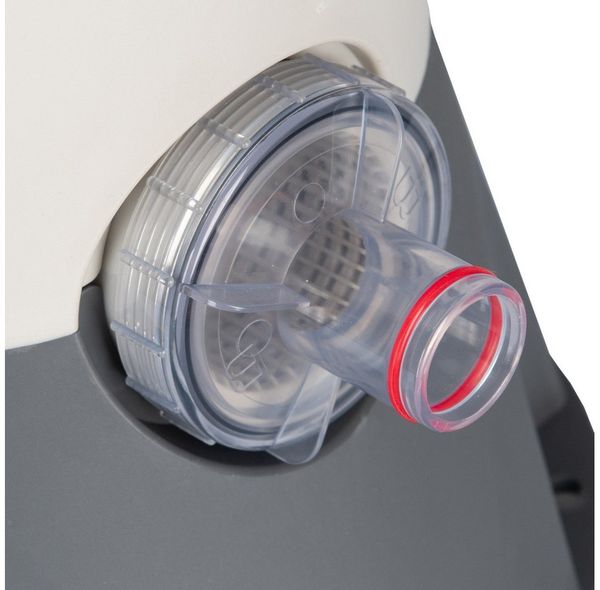 COIL Pool-Filterpumpe Sandpumpe, Sandfilter für schwimmbäder, Filterpumpe, (Pumpenleistung: 3028 l/h, Leistung: 90W, Stromversorgung: 220 – 240 V), Sandbehälter: 8 kg, 6-Wege-Ventil mit Manometer Bild 3