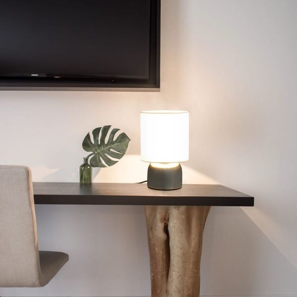 vidaXL Tischlampen 2 Stk. Touch-Sensor Weiß E14 51039