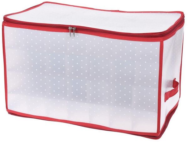 Aufbewahrungsbox Sortierbox Christbaumkugeln Weihnachtskugel Box Trennwände