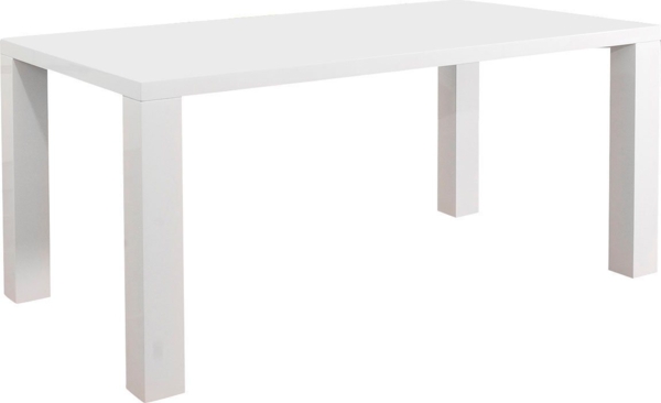 Esstisch MDF 140 x 90 x 76 cm Weiß