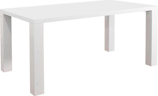 Esstisch MDF 140 x 90 x 76 cm Weiß