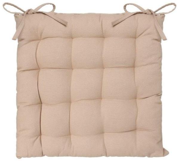 Stuhl-Kissen Atmosphera Beige (38 x 38 cm)