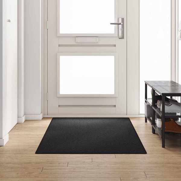vidaXL Teppichläufer Anthrazit 100 x 250 cm 100% Polypropylen 42011369