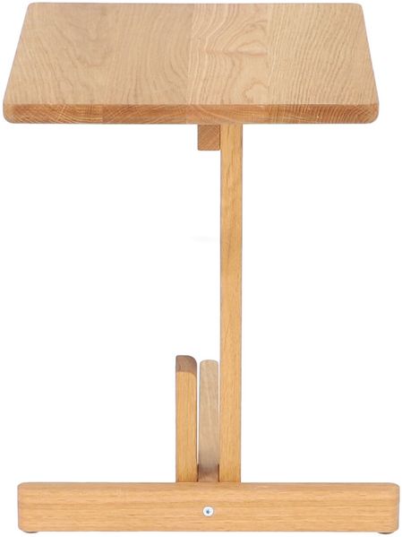 Beistelltisch Hardy aus Eiche, modern klassisch, natur geölt, rechteckig, von Jan Kurtz Bild 2
