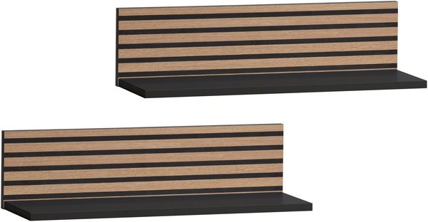 Schildmeyer Wandregal Ryker, Wandregal, melaminharzbeschichtet,Made in Germany, B: 60 cm, 1-tlg, Solide Verarbeitung - Dieses Produkt ist in Deutschland gefertigt