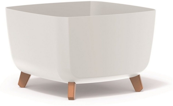 Prosperplast Blumentopf, Gracia Square mit abnehmbaren Beinen