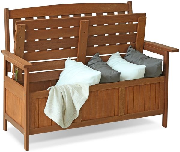 Furinno Tioman Kent Aufbewahrungsbox, Holz, Natur, 58.9 x 110.5 x 91.4 cm