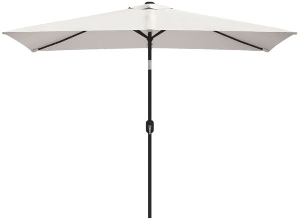 vidaXL Sonnenschirm 200x300 cm Sandweiß Rechteckig 40772