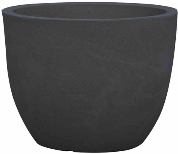 Siena Garden Pflanzgefäße BRISTOL anthrazit Ø 45x36,1 cm