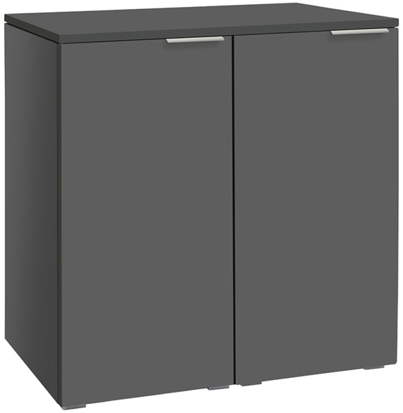 Hasena Kommode Portina anthrazit Anthrazit teilmontiert