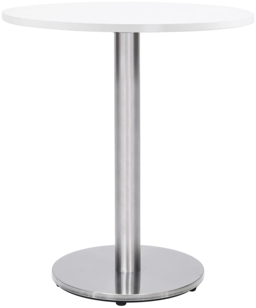vidaXL Bistrotisch-Gestell Silbern Ø45x72 cm Edelstahl 325439