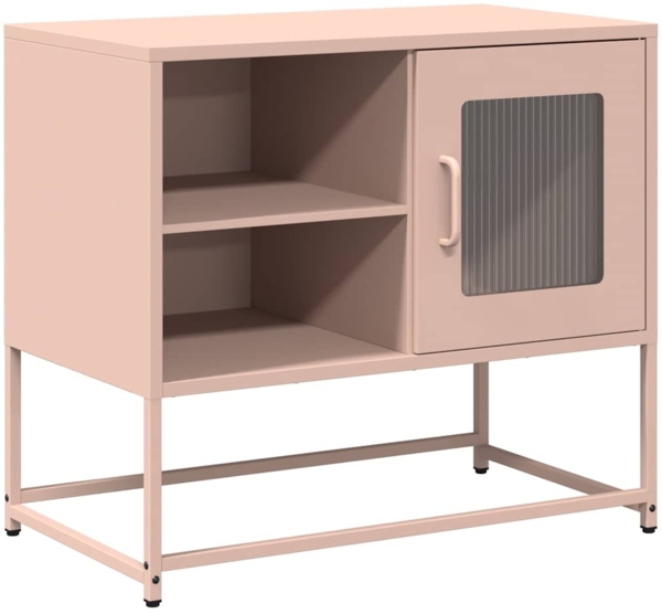 vidaXL TV-Schrank Rosa 68x39x60,5 cm Stahl 853387
