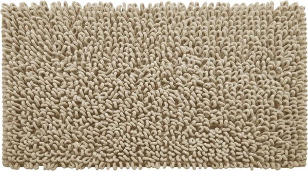 K-HOME Badematte SLING, Badvorleger, Badezimmer Teppich, sehr weiche dichte Fasern, schnell trocknend, fusselfreier Badteppich