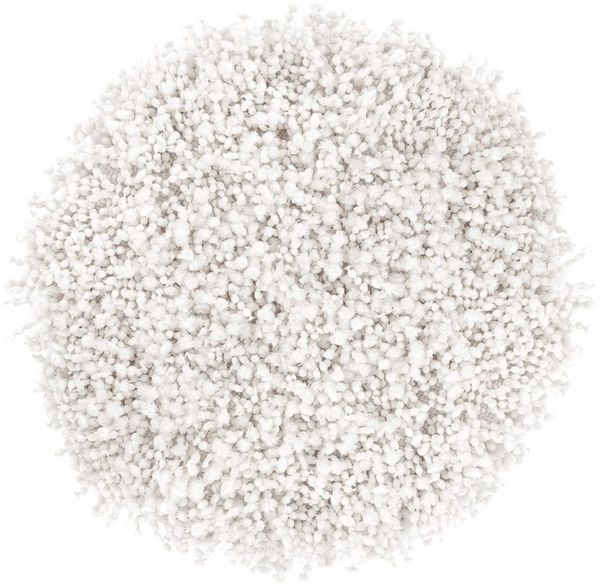 Heckett and Lane Badematte Onda Badematte 60 rond White Badematte 60-Rond White Uni, Baumwollmischung, Badematte Badteppich