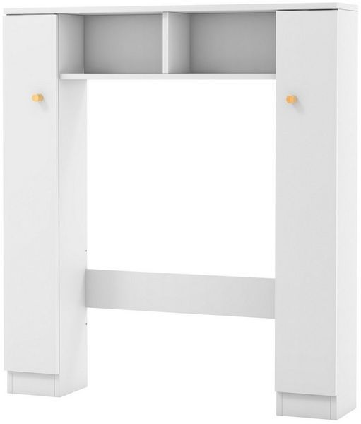 COSTWAY Badregal Toilettenschrank, 87,5 x 18 x 98 cm