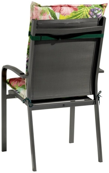 GO-DE Polsterauflage FRUTTANA, B 50 x L 110 cm, Mehrfarbig, 4er Set, (Set, 4 St), Gartenstuhlauflagen für Mittellehnstühle Bild 2