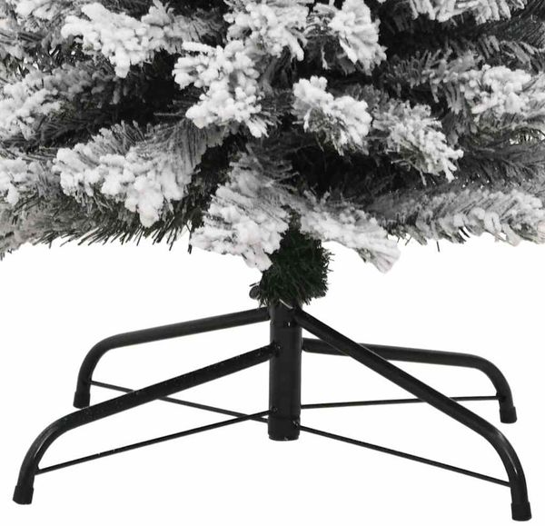 vidaXL Künstlicher Weihnachtsbaum mit 300 LEDs mit Ständer Grün 210 cm 3395031 Bild 11