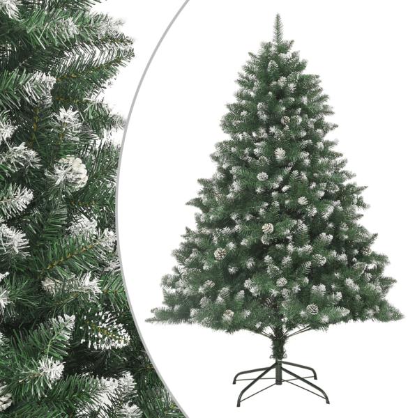 vidaXL Künstlicher Weihnachtsbaum mit Ständer 240 cm PVC 345163