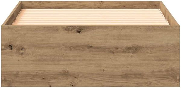 vidaXL Bettrahmen mit Speicher Artisan-Eiche 90 x 200 cm Holzwerkstoff 3333988 Bild 5