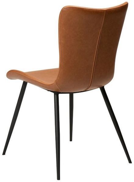 ebuy24 Esszimmerstuhl 2er Set Medusa Dan-Form Esszimmerstuhl PU-Kunstled