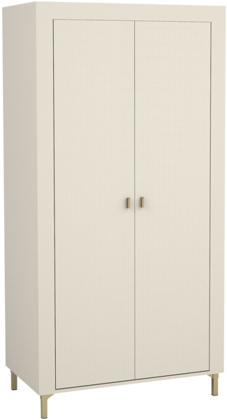 Kleiderschrank Mossa 2D MO01 (Farbe: Cashmere)