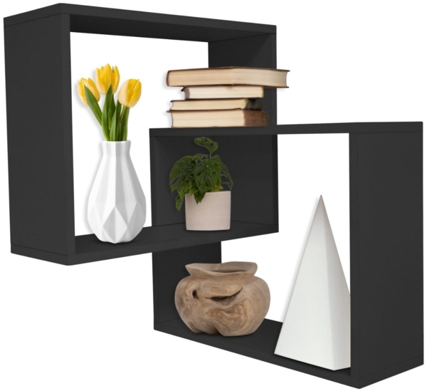 Mein-Regal Eckregal Quadra Wandregal Weiß Bild 8