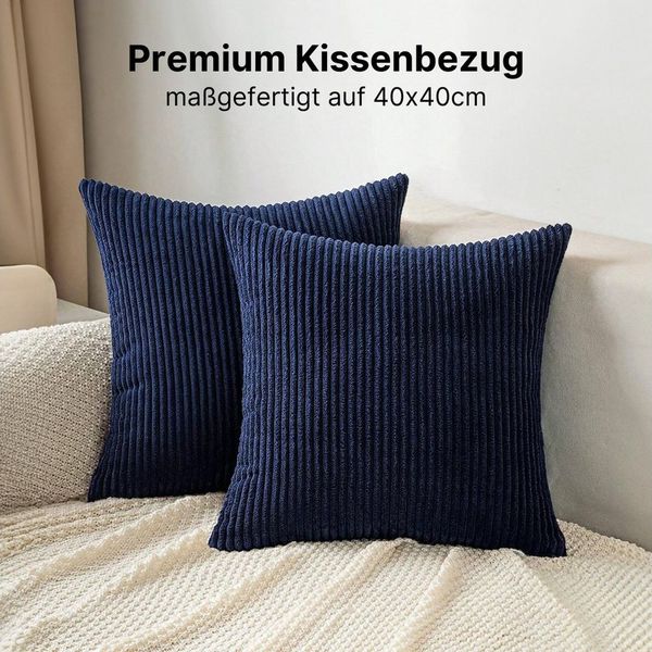 LIVINA HOME Kissenbezug Premium Kissenbezüge, Dekokissen Couchkissen Sofakissen, Kissenhülle, (4 Stück), Kuschelkissen Zierkissen, Kissen Bezug Set, Weihnachten, Geschenk