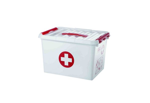 Sunware Erste-Hilfe-Box inklusive Deckel 22L 40 x 30 x 26 cm