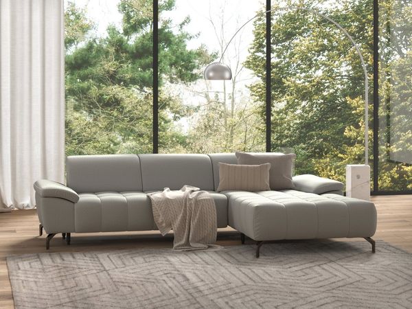 sit&more Ecksofa Cool L-Form, wahlweise mit Kopfteilverstellung und Vorziehsitz, motorisch