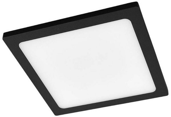 Lucande Außen-Deckenleuchte Mabella, LED, Metall, Schwarz warmweiß IP65mit Bewegungsmelder, 1 x 11,5 W LED, warmweiß