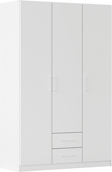 rauch Drehtürenschrank Kleiderschrank Garderobe GAMMA Breiten 91/136/181/226/271/315/360 cm (in 3 Ausstattungen BASIC/CLASSIC/PREMIUM (inkl. SOFT-CLOSE-Funktion) mit Schubladen, verschiedene Griff-Varianten TOPSELLER MADE IN GERMANY