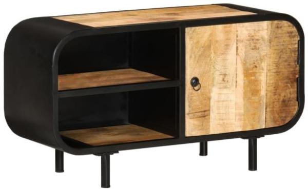 vidaXL TV-Schrank 90x30x48 cm Raues Mangoholz 328412
