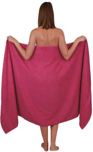 Betz Badetuch Palermo Größe 100 x 200 cm Saunatuch, 100% Baumwolle (1 Stück, 1-St)