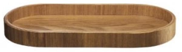 ASA Selection wood Holztablett Oval, Holz Tablett, Serviertablett, Weidenholz, 23 x 11 cm, 53697970