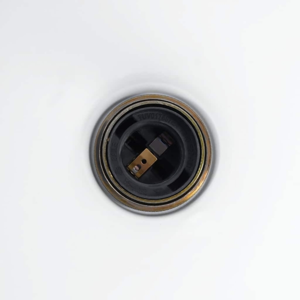 vidaXL Pendelleuchte Höhenverstellbar E27 Gelb Glänzend Ø 22 cm Metall 4103447 Bild 9