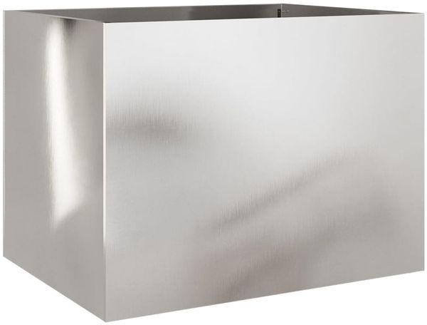 vidaXL Pflanzkübel Silbern 62x47x46 cm Edelstahl 841605 Bild 2