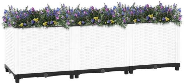 vidaXL Hochbeet 120x40x38 cm Polypropylen 153310