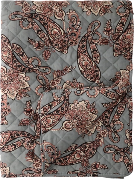 Chic Antique Decke Quilt Kuscheldecke 180x130 cm Paisley Motiv 16103006