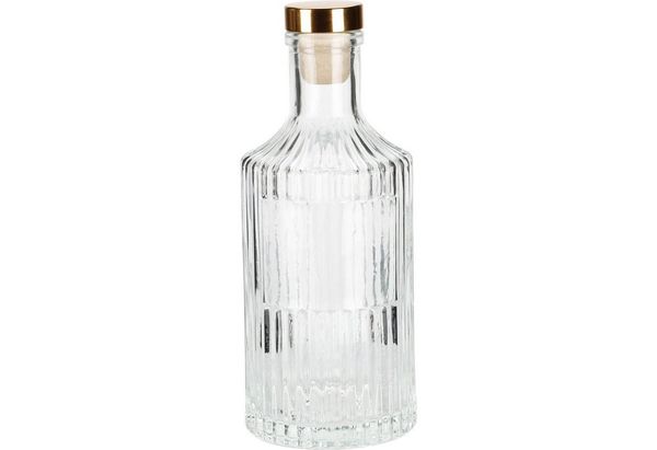 Glasflasche mit Korken EH