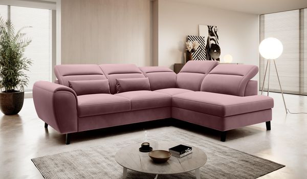 Wohnideebilder Noble Rosa Ecksofas & Eckcouches CO-NOB-RT-24VE