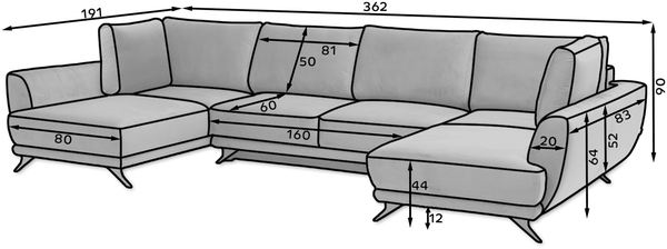 Eltap Larco Ecksofa (Loco 40) Symmetrisch Bild 3