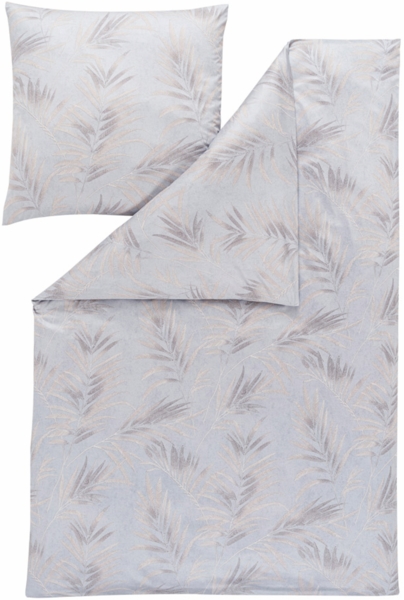 Estella Atelier Mako-Interlock-Jersey Keno, Größe 135x200 cm+80x80 cm, natur