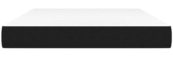 vidaXL Taschenfederkernmatratze Mittel Schwarz 140x190x20 cm Stoff 347776 Bild 3