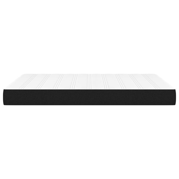 vidaXL Taschenfederkernmatratze Mittel Schwarz 140x190x20 cm Stoff 347776 Bild 4