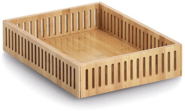 Zeller Present Küchenorganizer-Set Ablagebox, Bambus